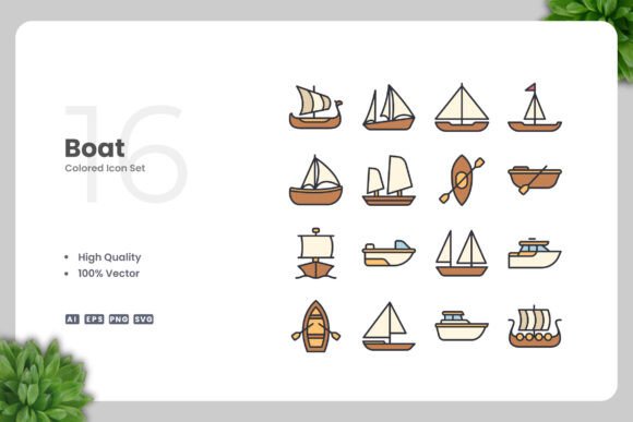 Boat Color Icons Review